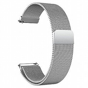 רצועת מתכת מדגם Milanese Loop Magnetic Steel Band מבית LaTera לשעון חכם מדגם: Samsung Galaxy Watch 46mm (צבע Silver) רצועת מתכת מדגם Milanese Loop Magnetic Steel Band מבית LaTera לשעון חכם מדגם: Samsung Galaxy Watch 46mm (צבע Silver)
