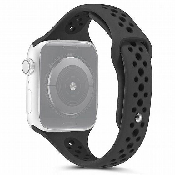 ����� ������� ����  Little Waist Sport Silicone Band ���� LaTera ����� ��� ����: Apple Watch 38mm/40mm/41mm (��� Black)