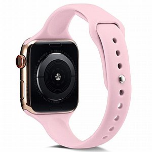 רצועת סיליקון מדגם Thin Silicone Band מבית LaTera לשעון חכם מדגם: Apple Watch 42mm/44mm/45mm (צבע Pink) רצועת סיליקון מדגם Thin Silicone Band מבית LaTera לשעון חכם מדגם: Apple Watch 42mm/44mm/45mm (צבע Pink)