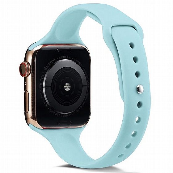 ����� ������� ����  Thin Silicone Band ���� LaTera ����� ��� ����: Apple Watch 38mm/40mm/41mm (��� Green)