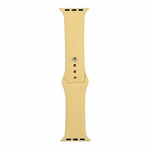 רצועת סיליקון מדגם Replacement Silicone Band מבית LaTera לשעון חכם מדגם: Apple Watch 38mm/40mm/41mm (צבע Yellow) רצועת סיליקון מדגם Replacement Silicone Band מבית LaTera לשעון חכם מדגם: Apple Watch 38mm/40mm/41mm (צבע Yellow)