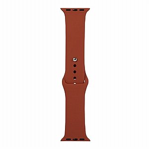 ����� ������� ����  Replacement Silicone Band ���� LaTera ����� ��� ����: Apple Watch 42mm/44mm/45mm (��� Saddle Brown)