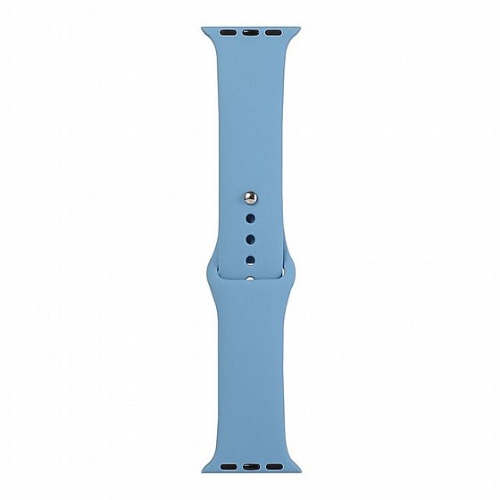 ����� ������� ����  Replacement Silicone Band ���� LaTera ����� ��� ����: Apple Watch 42mm/44mm/45mm (��� Clear Blue)