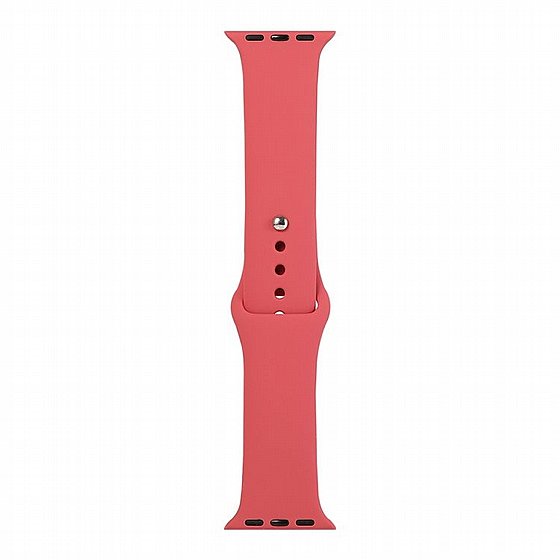 ����� ������� ����  Replacement Silicone Band ���� LaTera ����� ��� ����: Apple Watch 42mm/44mm/45mm (��� Camellia Red)