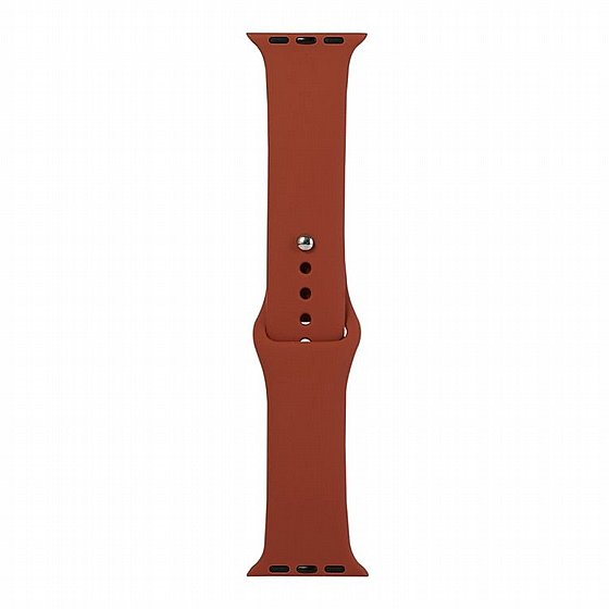 ����� ������� ����  Replacement Silicone Band ���� LaTera ����� ��� ����: Apple Watch 38mm/40mm/41mm (��� Saddle Brown)