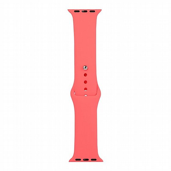 ����� ������� ����  Replacement Silicone Band ���� LaTera ����� ��� ����: Apple Watch 38mm/40mm/41mm (��� Peach Red)