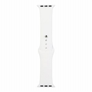 רצועת סיליקון מדגם Replacement Silicone Band מבית LaTera לשעון חכם מדגם: Apple Watch 42mm/44mm/45mm (צבע White) רצועת סיליקון מדגם Replacement Silicone Band מבית LaTera לשעון חכם מדגם: Apple Watch 42mm/44mm/45mm (צבע White)