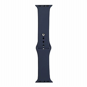 רצועת סיליקון מדגם Replacement Silicone Band מבית LaTera לשעון חכם מדגם: Apple Watch 38mm/40mm/41mm (צבע Midnight Blue) רצועת סיליקון מדגם Replacement Silicone Band מבית LaTera לשעון חכם מדגם: Apple Watch 38mm/40mm/41mm (צבע Midnight Blue)