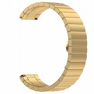 רצועת מתכת מדגם Butterfly Buckle Steel Band מבית LaTera לשעון חכם מדגם: Samsung Galaxy Watch 42mm (צבע Gold) רצועת מתכת מדגם Butterfly Buckle Steel Band מבית LaTera לשעון חכם מדגם: Samsung Galaxy Watch 42mm (צבע Gold)