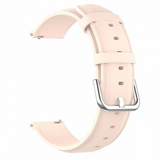 ����� ��� ����  Round Tail Leather Band ���� LaTera ����� ��� ����: Samsung Galaxy Watch  46mm (��� Light Pink)