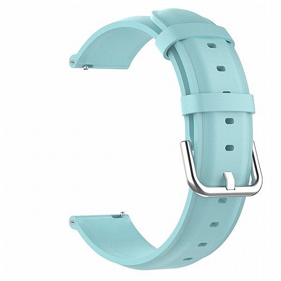 ����� ��� ����  Round Tail Leather Band ���� LaTera ����� ��� ����: Samsung Galaxy Watch  46mm (��� Light Blue)