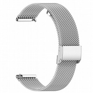 רצועת מתכת מדגם Mesh Steel Band מבית LaTera לשעון חכם מדגם: Samsung Galaxy Watch 46mm (צבע Silver) רצועת מתכת מדגם Mesh Steel Band מבית LaTera לשעון חכם מדגם: Samsung Galaxy Watch 46mm (צבע Silver)