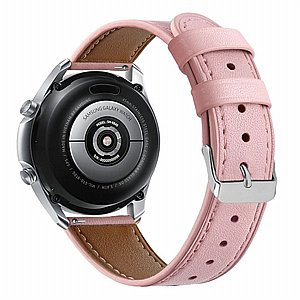רצועת עור מדגם Replacement Leather Band מבית LaTera לשעון חכם מדגם: Samsung Galaxy Watch 46mm (צבע Pink) רצועת עור מדגם Replacement Leather Band מבית LaTera לשעון חכם מדגם: Samsung Galaxy Watch 46mm (צבע Pink)
