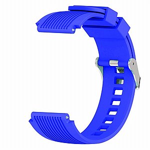 רצועת סיליקון מדגם Vertical Grain Wrist Silicone Band מבית LaTera לשעון חכם מדגם: Samsung Galaxy Watch 46mm (צבע Blue) רצועת סיליקון מדגם Vertical Grain Wrist Silicone Band מבית LaTera לשעון חכם מדגם: Samsung Galaxy Watch 46mm (צבע Blue)