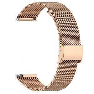 רצועת מתכת מדגם Mesh Steel Band מבית LaTera לשעון חכם מדגם: Samsung Galaxy Watch 42mm (צבע Rose Gold) רצועת מתכת מדגם Mesh Steel Band מבית LaTera לשעון חכם מדגם: Samsung Galaxy Watch 42mm (צבע Rose Gold)