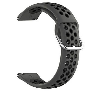 רצועת סיליקון מדגם Sports Solid Color Silicone Band מבית LaTera לשעון חכם מדגם: Samsung Galaxy Watch 42mm (צבע Coal Black) רצועת סיליקון מדגם Sports Solid Color Silicone Band מבית LaTera לשעון חכם מדגם: Samsung Galaxy Watch 42mm (צבע Coal Black)