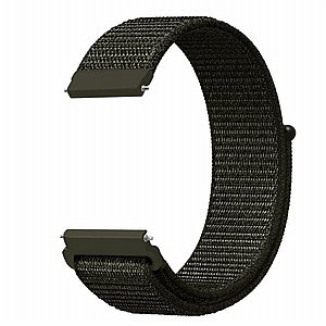 רצועת בד / ניילון מדגם Simple Braided Nylon Band מבית LaTera לשעון חכם מדגם: Samsung Galaxy Watch 46mm (צבע Army Green) רצועת בד / ניילון מדגם Simple Braided Nylon Band מבית LaTera לשעון חכם מדגם: Samsung Galaxy Watch 46mm (צבע Army Green)