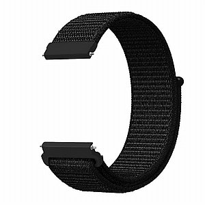 רצועת בד / ניילון מדגם Simple Braided Nylon Band מבית LaTera לשעון חכם מדגם: Samsung Galaxy Watch 46mm (צבע Dark Black) רצועת בד / ניילון מדגם Simple Braided Nylon Band מבית LaTera לשעון חכם מדגם: Samsung Galaxy Watch 46mm (צבע Dark Black)
