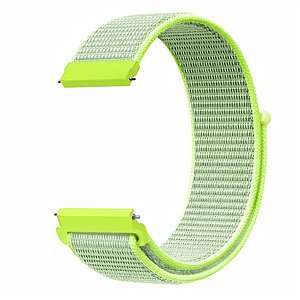 רצועת בד / ניילון מדגם Simple Braided Nylon Band מבית LaTera לשעון חכם מדגם: Samsung Galaxy Watch 46mm (צבע Light Yellow) רצועת בד / ניילון מדגם Simple Braided Nylon Band מבית LaTera לשעון חכם מדגם: Samsung Galaxy Watch 46mm (צבע Light Yellow)