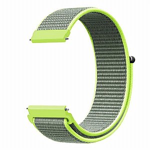 רצועת בד / ניילון מדגם Simple Braided Nylon Band מבית LaTera לשעון חכם מדגם: Samsung Galaxy Watch 46mm (צבע Bright Yellow) רצועת בד / ניילון מדגם Simple Braided Nylon Band מבית LaTera לשעון חכם מדגם: Samsung Galaxy Watch 46mm (צבע Bright Yellow)