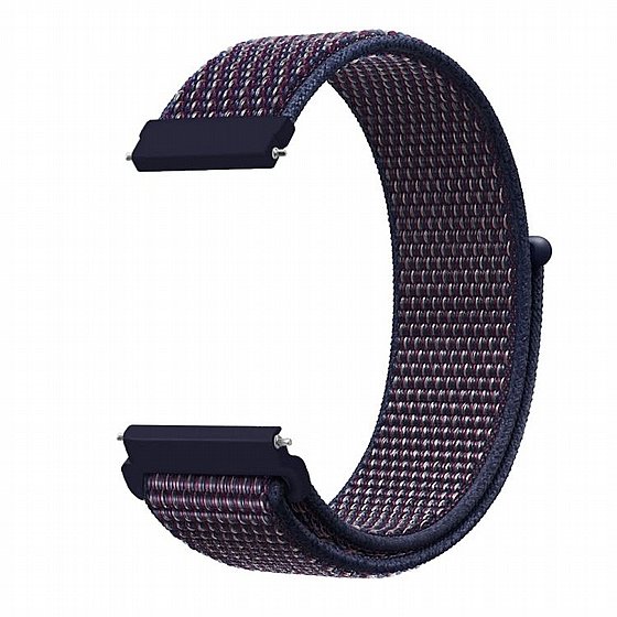 ����� �� / ������ ����  Simple Braided Nylon Band ���� LaTera ����� ��� ����: Samsung Galaxy Watch  46mm (��� Indigo)