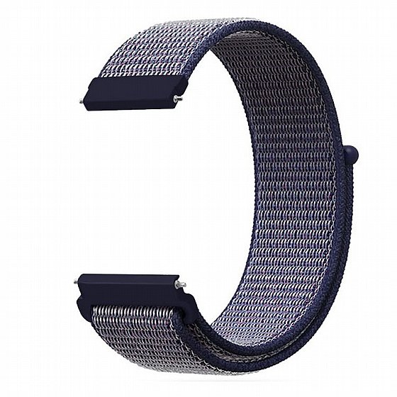 ����� �� / ������ ����  Simple Braided Nylon Band ���� LaTera ����� ��� ����: Samsung Galaxy Watch  46mm (��� Midnight Blue)