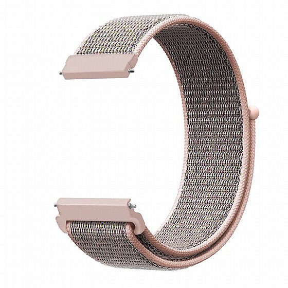 ����� �� / ������ ����  Simple Braided Nylon Band ���� LaTera ����� ��� ����: Samsung Galaxy Watch  46mm (��� Powder Sand)
