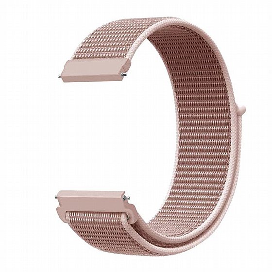 ����� �� / ������ ����  Simple Braided Nylon Band ���� LaTera ����� ��� ����: Samsung Galaxy Watch  46mm (��� Rose Pink)