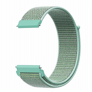 רצועת בד / ניילון מדגם Simple Braided Nylon Band מבית LaTera לשעון חכם מדגם: Samsung Galaxy Watch 42mm (צבע Blue Sea) רצועת בד / ניילון מדגם Simple Braided Nylon Band מבית LaTera לשעון חכם מדגם: Samsung Galaxy Watch 42mm (צבע Blue Sea)
