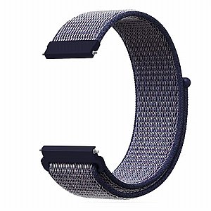 רצועת בד / ניילון מדגם Simple Braided Nylon Band מבית LaTera לשעון חכם מדגם: Samsung Galaxy Watch 42mm (צבע Midnight Blue) רצועת בד / ניילון מדגם Simple Braided Nylon Band מבית LaTera לשעון חכם מדגם: Samsung Galaxy Watch 42mm (צבע Midnight Blue)