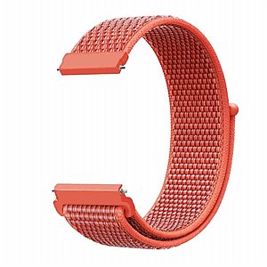 רצועת בד / ניילון מדגם Simple Braided Nylon Band מבית LaTera לשעון חכם מדגם: Samsung Galaxy Watch 42mm (צבע Apricot) רצועת בד / ניילון מדגם Simple Braided Nylon Band מבית LaTera לשעון חכם מדגם: Samsung Galaxy Watch 42mm (צבע Apricot)