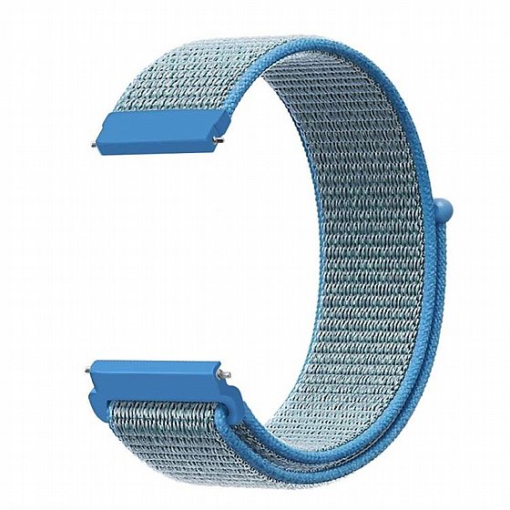 ����� �� / ������ ����  Simple Braided Nylon Band ���� LaTera ����� ��� ����: Samsung Galaxy Watch  42mm (��� Tahoe Blue)