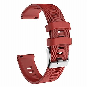 רצועת סיליקון מדגם Silicone Band מבית LaTera לשעון חכם מדגם: Garmin Forerunner 245 (צבע Red) רצועת סיליקון מדגם Silicone Band מבית LaTera לשעון חכם מדגם: Garmin Forerunner 245 (צבע Red)