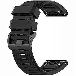 רצועת סיליקון מדגם Silicone Band מבית LaTera לשעון חכם מדגם: Garmin Forerunner 935 (צבע Black) רצועת סיליקון מדגם Silicone Band מבית LaTera לשעון חכם מדגם: Garmin Forerunner 935 (צבע Black)