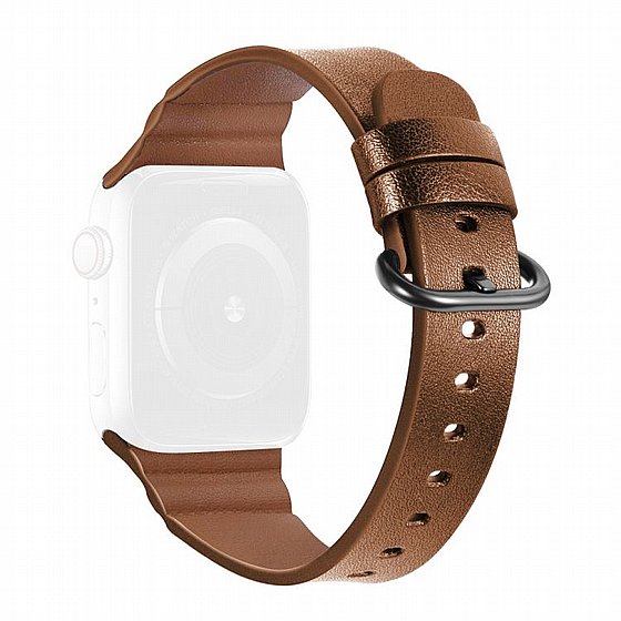 ����� ��� ���� Replacement Genuine Leather Band ���� LaTera ����� ��� ����: Apple Watch 42mm/44mm/45mm (��� Brown)