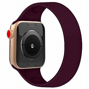 רצועת סיליקון מדגם Solid Color Elastic Silicone Band מבית LaTera לשעון חכם מדגם: Apple Watch 38mm/40mm/41mm (צבע Purple) רצועת סיליקון מדגם Solid Color Elastic Silicone Band מבית LaTera לשעון חכם מדגם: Apple Watch 38mm/40mm/41mm (צבע Purple)