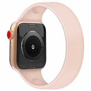 רצועת סיליקון מדגם Solid Color Elastic Silicone Band מבית LaTera לשעון חכם מדגם: Apple Watch 42mm/44mm/45mm (צבע Pink) רצועת סיליקון מדגם Solid Color Elastic Silicone Band מבית LaTera לשעון חכם מדגם: Apple Watch 42mm/44mm/45mm (צבע Pink)