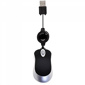 עכבר אופטי חוטי מדגם Retractable USB מבית LaTera (כולל כבל מתכווץ) עכבר אופטי חוטי מדגם Retractable USB מבית LaTera (כולל כבל מתכווץ)