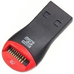 קורא חיצוני לכרטיסי זיכרון מסוג: MicroSD (מתאים לכל הסוגים) קורא חיצוני לכרטיסי זיכרון מסוג: MicroSD (מתאים לכל הסוגים)