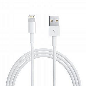 כבל העברת נתונים + טעינה מקורי מבית Apple עם חיבור Lightning (אורך הכבל 1 מטר) כבל העברת נתונים + טעינה מקורי מבית Apple עם חיבור Lightning (אורך הכבל 1 מטר)