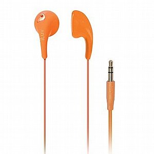 אוזניות כפתור סטריאו מדגם Bubble Gum 2 מבית iLuv (צבע כתום) אוזניות כפתור סטריאו מדגם Bubble Gum 2 מבית iLuv (צבע כתום)