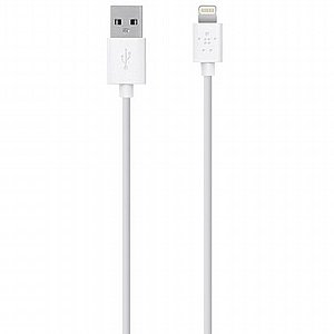 כבל העברת נתונים + טעינה מבית Belkin עם חיבור Lightning - אורך הכבל 2 מטר (מאושר ע"י Apple) כבל העברת נתונים + טעינה מבית Belkin עם חיבור Lightning - אורך הכבל 2 מטר (מאושר ע"י Apple)