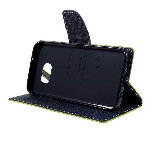 ����� ���� Fancy Diary ���� Mercury ������ ������� ����: Samsung Galaxy S7 (��� Green/Dark Blue)