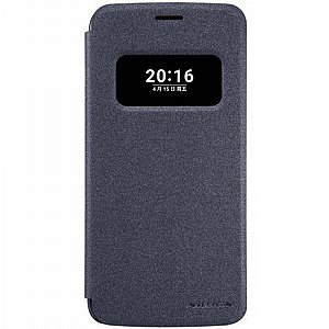 נרתיק חכם מדגם SPARKLE מבית Nillkin לטלפון סלולארי מדגם: LG G5 / G5 SE (צבע שחור) נרתיק חכם מדגם SPARKLE מבית Nillkin לטלפון סלולארי מדגם: LG G5 / G5 SE (צבע שחור)