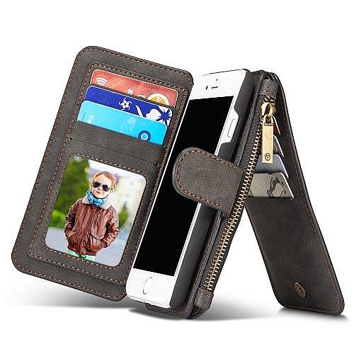 ����� ��� ���� Wallet Case Cover ���� CASEME ������ ������� ����: iPhone 7 / 8 / SE 2020 (���� 14 ���� ������� �����) - ��� ����