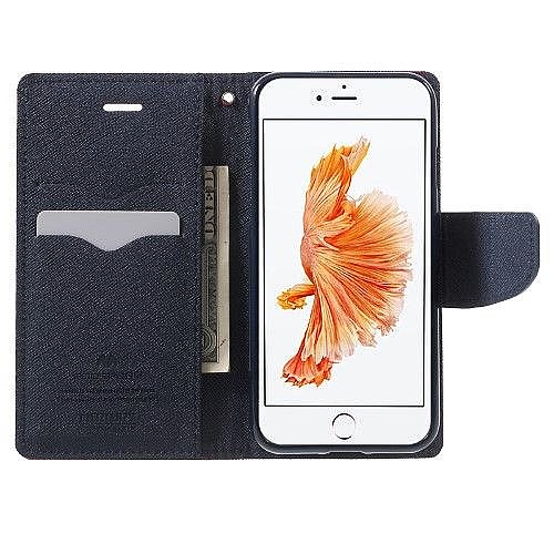 ����� ���� Fancy Diary ���� Mercury ������ ������� ����: iPhone 7 / 8 / SE 2020 (��� Dark Blue/Red)
