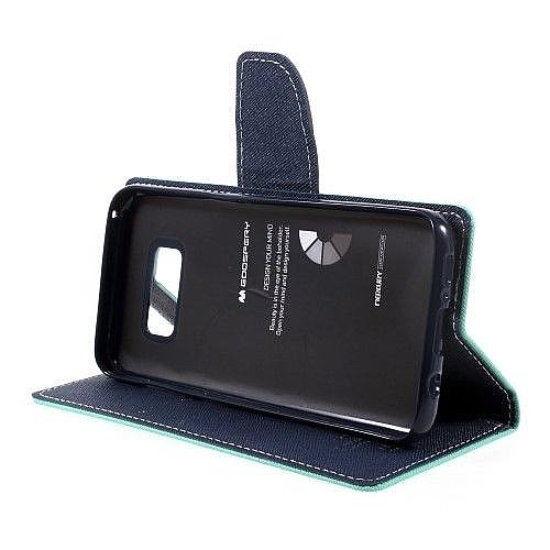 ����� ���� Fancy Diary ���� Mercury ������ ������� ����: Samsung Galaxy S8 (��� Dark Blue/Cyan)