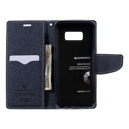 ����� ���� Fancy Diary ���� Mercury ������ ������� ����: Samsung Galaxy S8 (��� Dark Blue/Cyan)