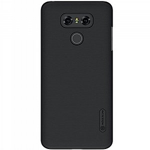 נרתיק קשיח מבית Nillkin לטלפון סלולארי מדגם: LG G6 (צבע שחור) נרתיק קשיח מבית Nillkin לטלפון סלולארי מדגם: LG G6 (צבע שחור)
