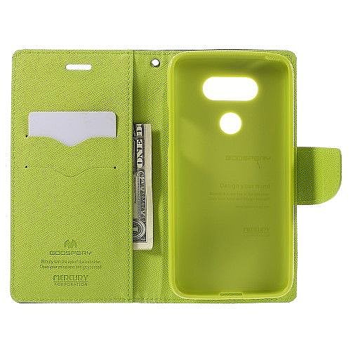 ����� ���� Fancy Diary ���� Mercury ������ ������� ����: LG G6 (��� Green/Dark Blue)